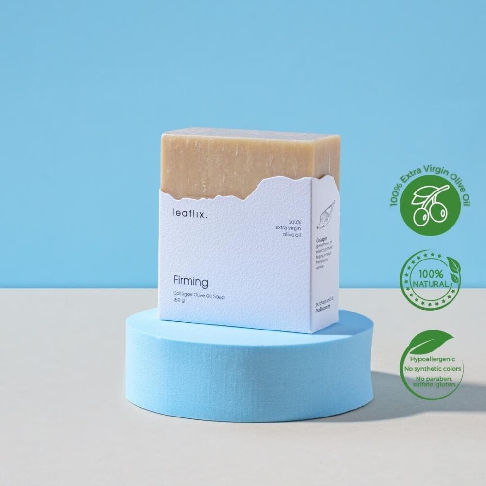 <b>FIRMING</b><br>Collagen Olive Oil Soap